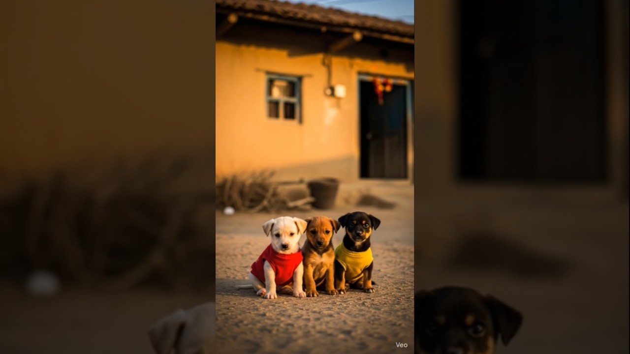 poor puppies didn't have a cash for diwali celebration 