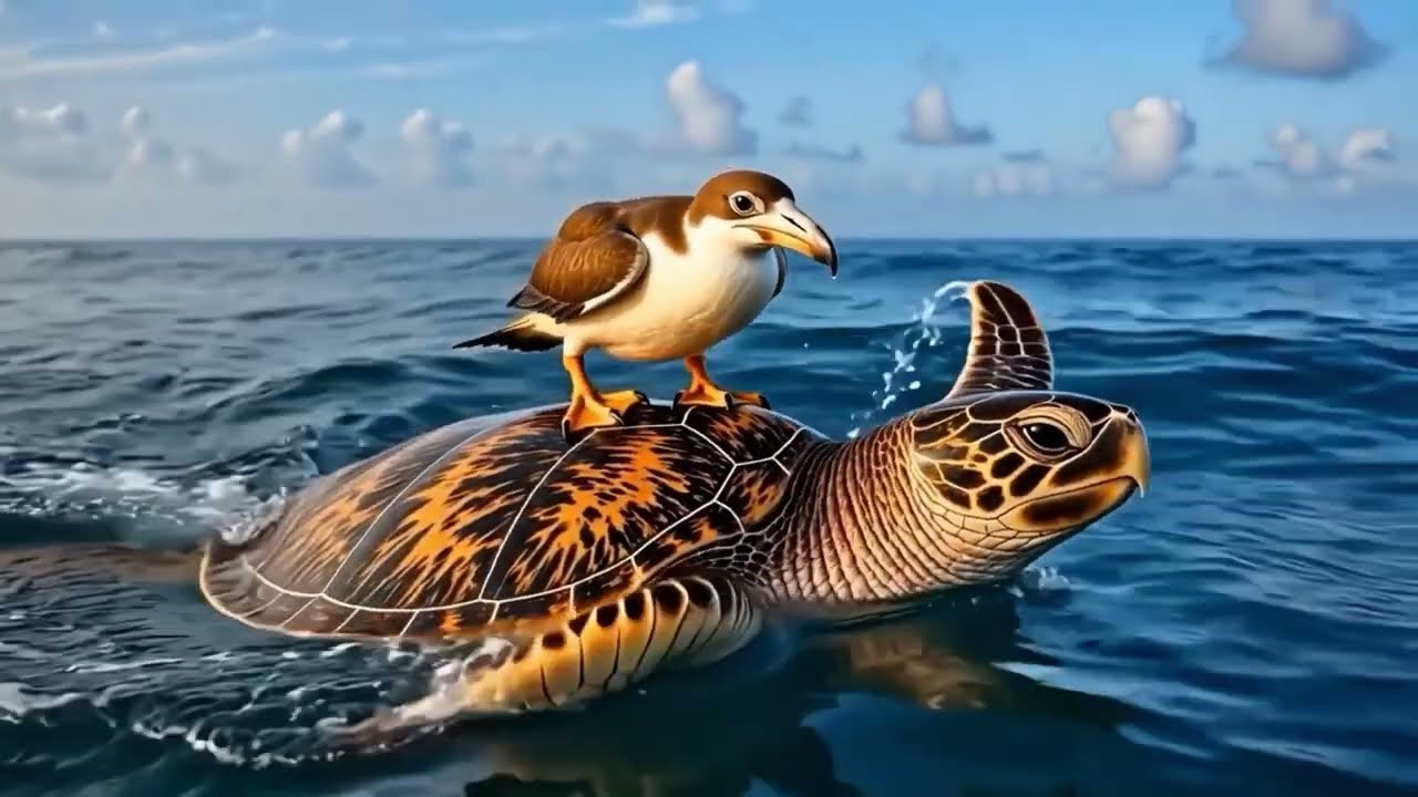 The Turtle Who Carried the Injured Bird Short Story