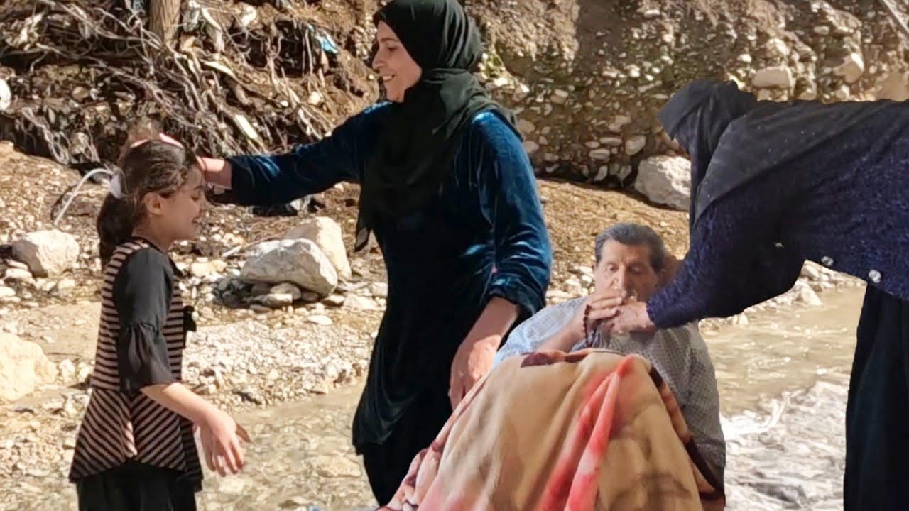 Shahin's efforts to run the house and take care of the children in the absence of Atabek