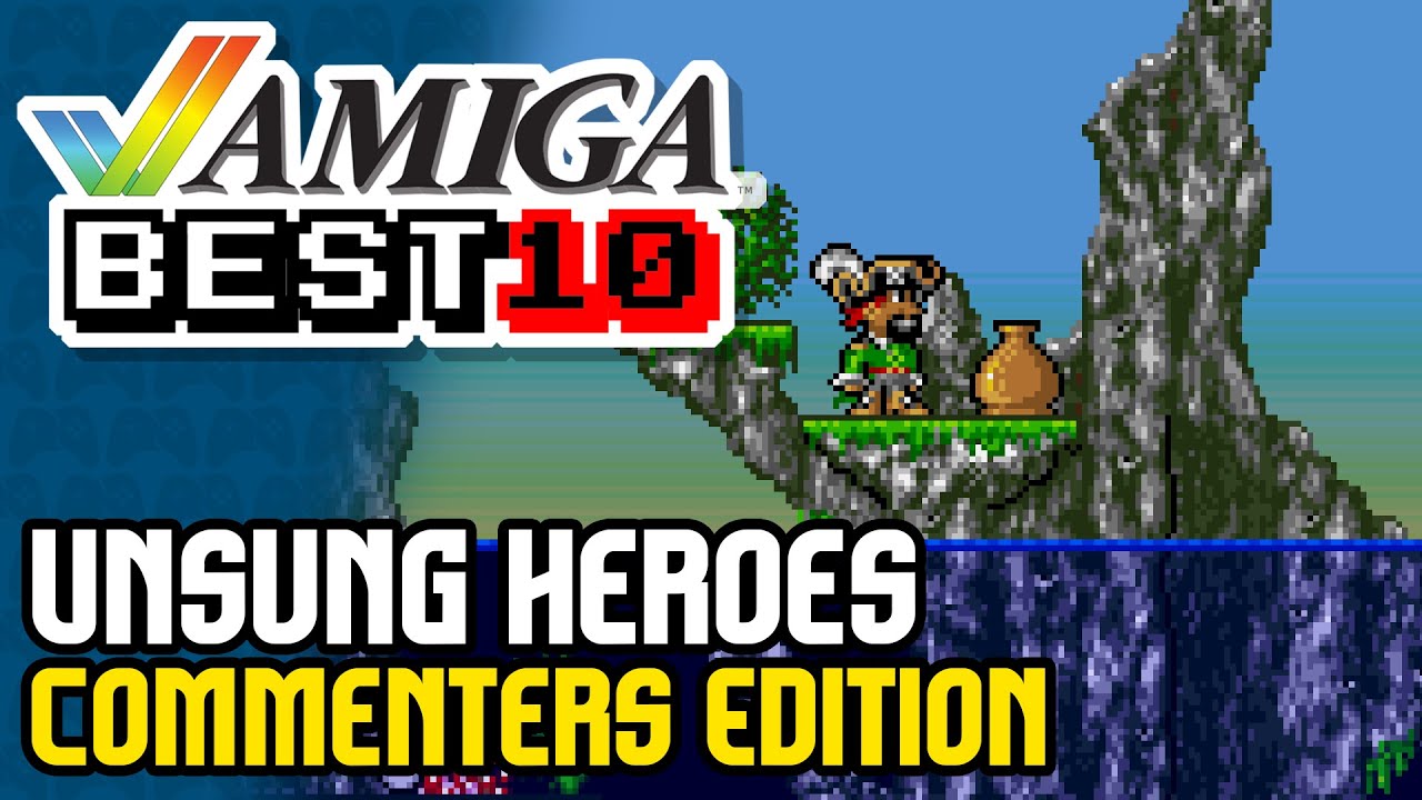 Amiga Best 10 | Невоспетые герои &mdash; Издание комментатора #RetroGames