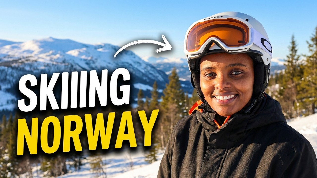 FIRST TIME ON SKIS,THIS DIDNT GO AS PLANNED!