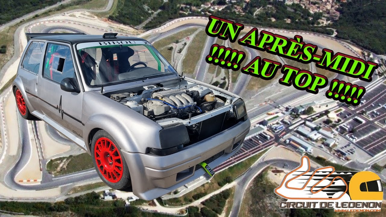 !!!! TERRIBLE !!!! On passe l'après-midi au CIRCUIT de LEDENON et on rencontre un abonné (Part.2)