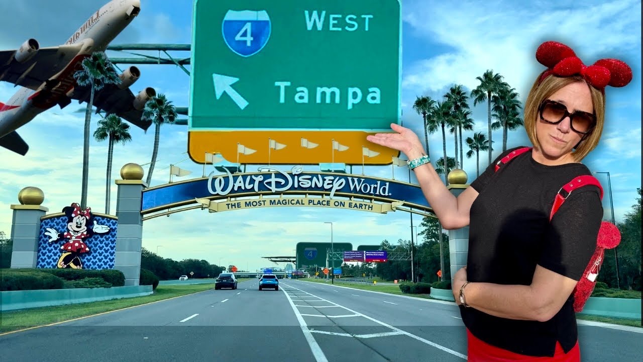 Flying into TAMPA for DISNEY!? WDW travel day UK 2025