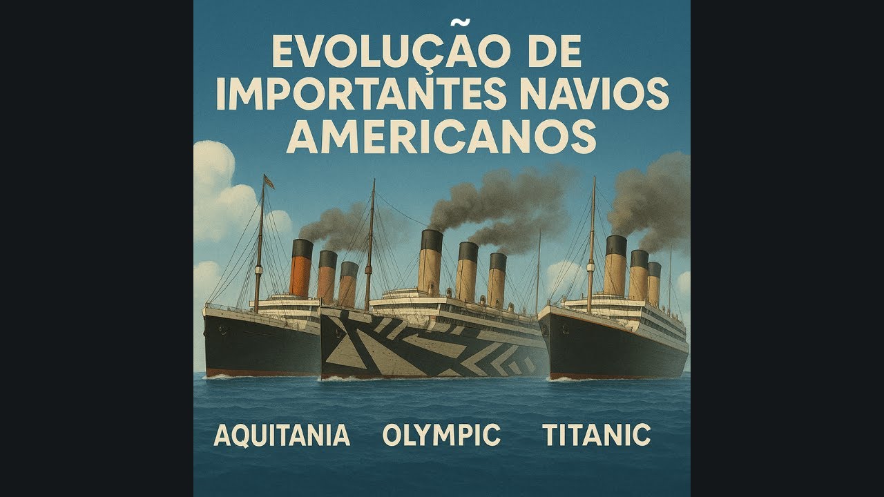 Evolução dos navios americanos mais poderosos