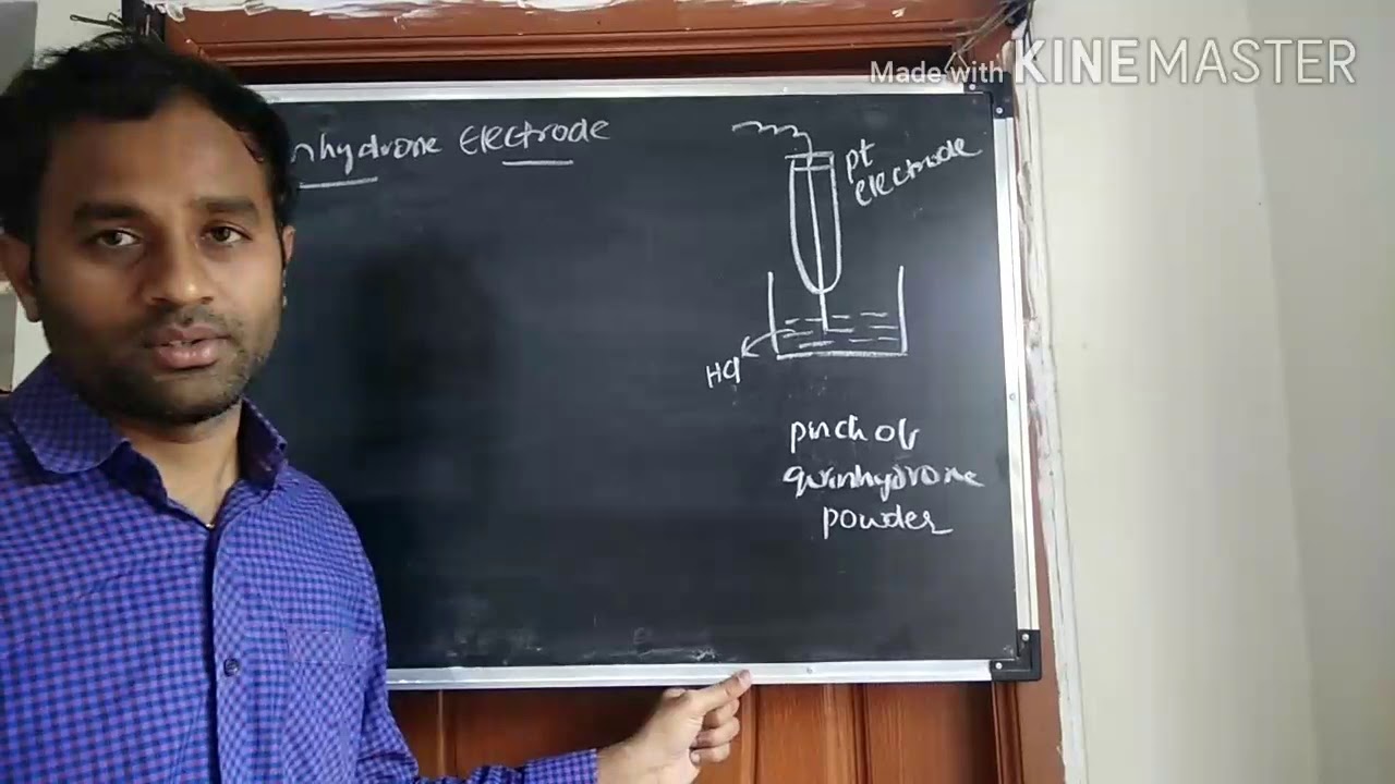 Quinhydrone electrode