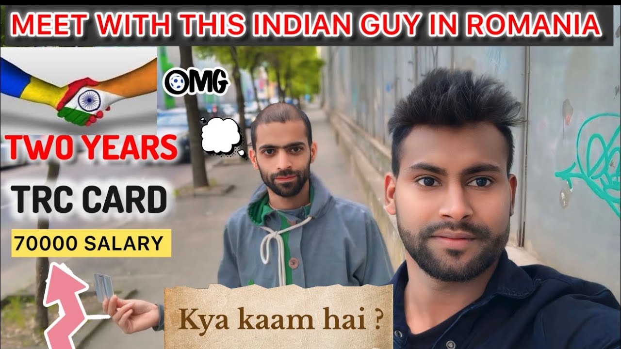 Let&rsquo;s meet this Indian guy in Romania?Indian worker ki Romania mein basic salary or kaam kitna hai ?