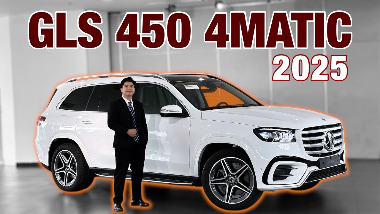 Mercedes GLS 450 4Matic 2025 Màu Trắng, Thêm Nâng Cấp Khiến Chiếc Xe Mạnh Hơn | Hoan Channel