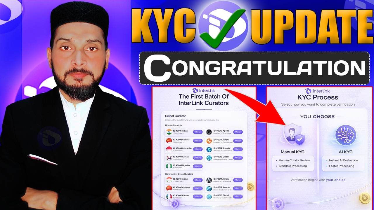 Interlink Lab Update, How to Start Curator KYC in Interlink Network? Last Step Before Verifications!