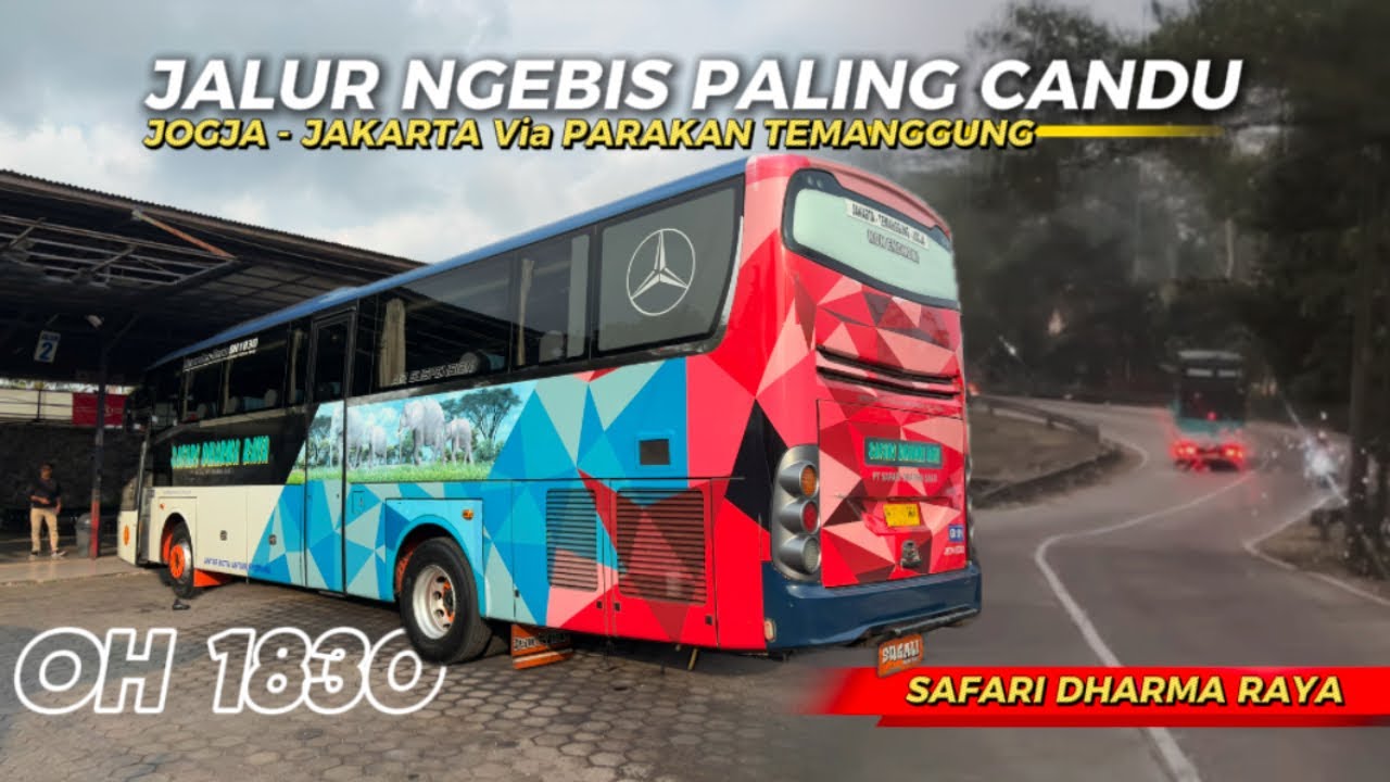 Melibas Jalur Pegunungan Temanggung Naik Unit Langka Safari Dharma Raya #2 