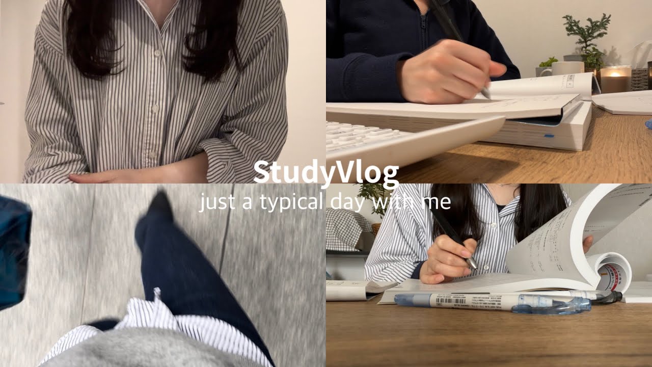 【StudyVlog】卒業間近の大学生の勉強vlog🤍🍃 | 計画の立て方の話🕯| 最近の勉強事情📑 | 税理士受験生👩🏻‍🎓 | 資格勉強🖇️ | study routine