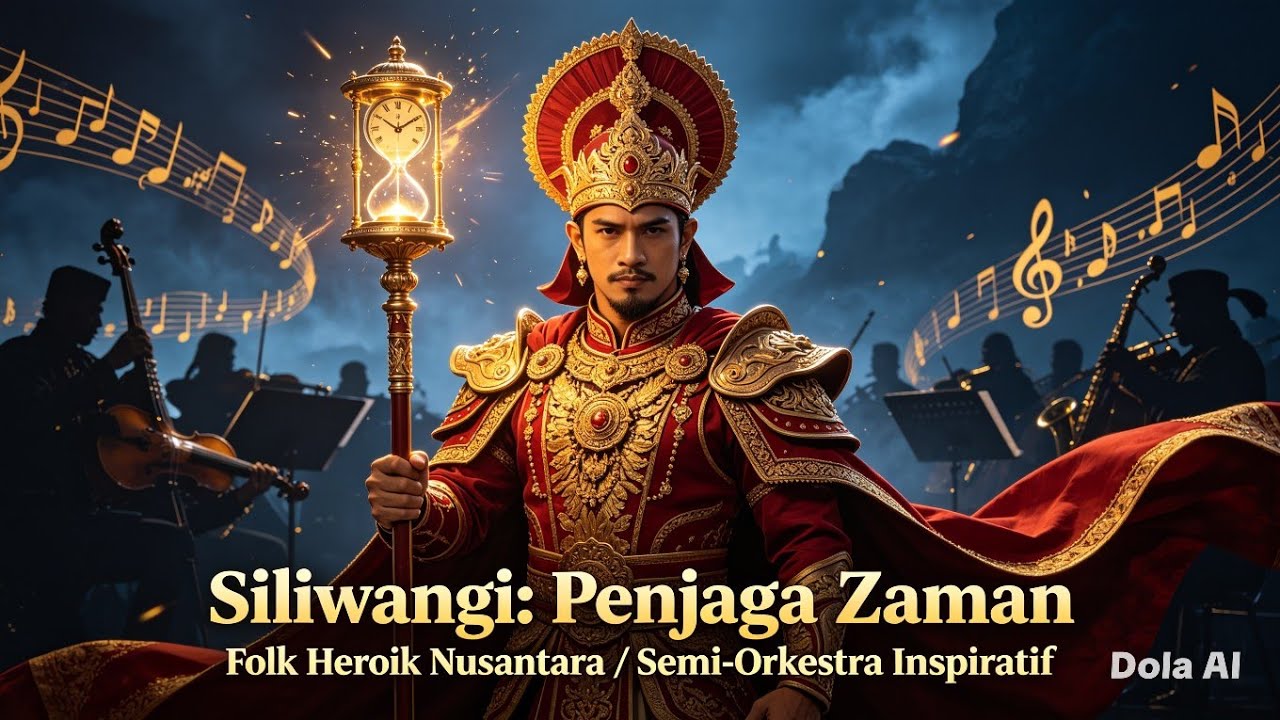 🎵 Siliwangi: Penjaga Zaman (Genre: Folk Heroik Nusantara / Semi-Orkestra Inspiratif)