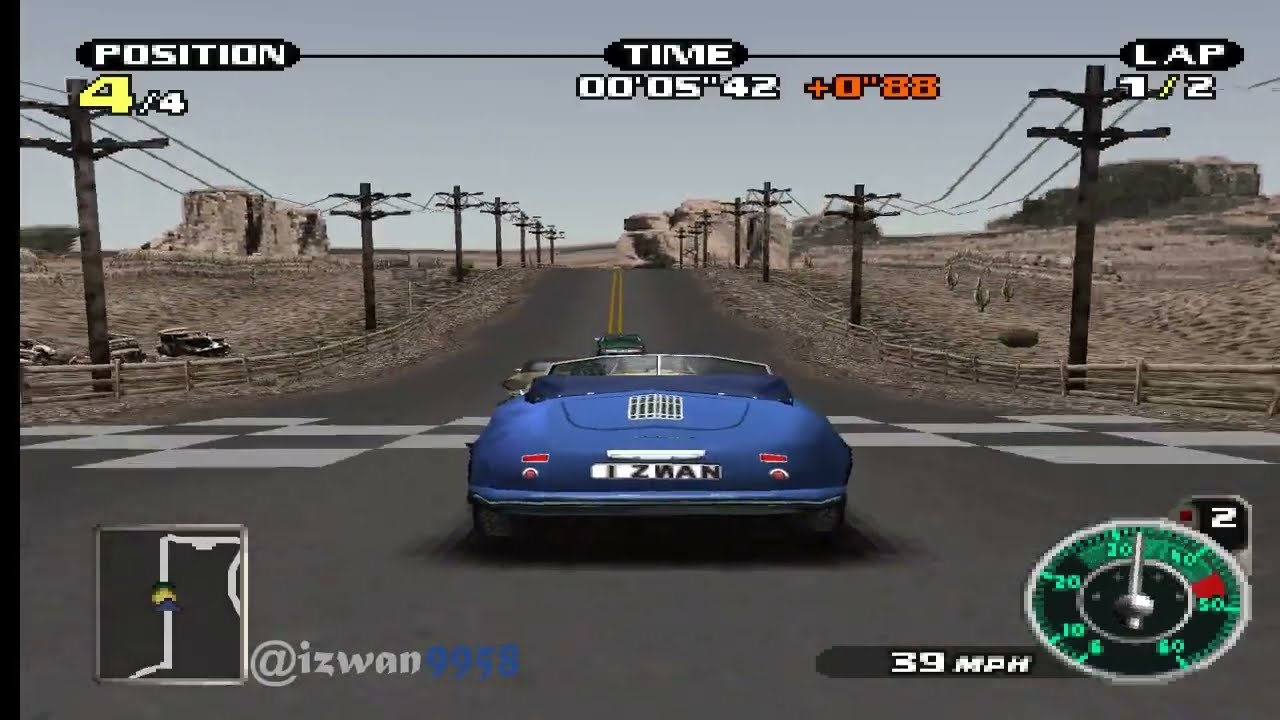 NFS: Porsche Unleashed 356 1100 Cabriolet '50 | Class 3 Tournament ( Jan 14, 2026 ) - izwan995 -