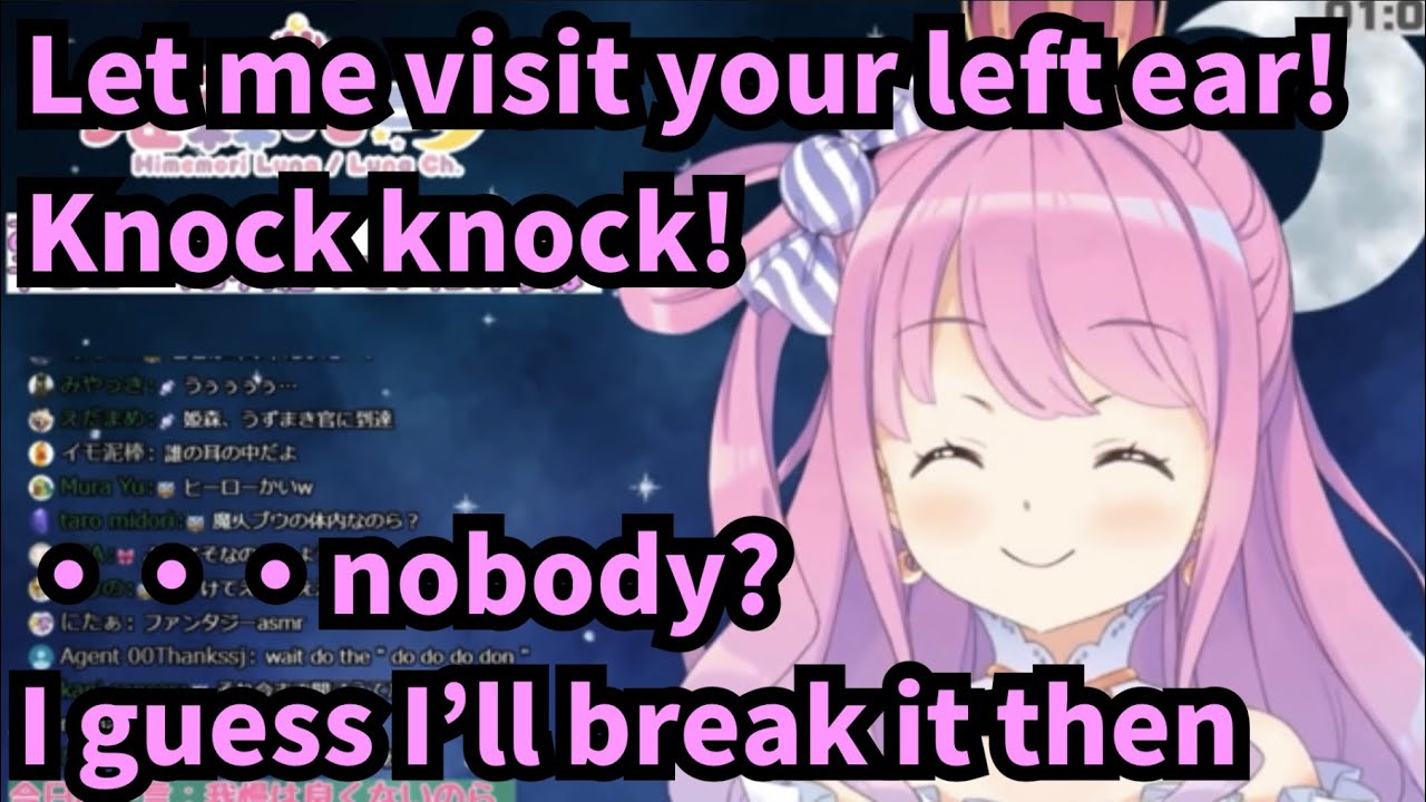 【ENG SUB】Luna literally breaks into our ears to deliver her ASMR