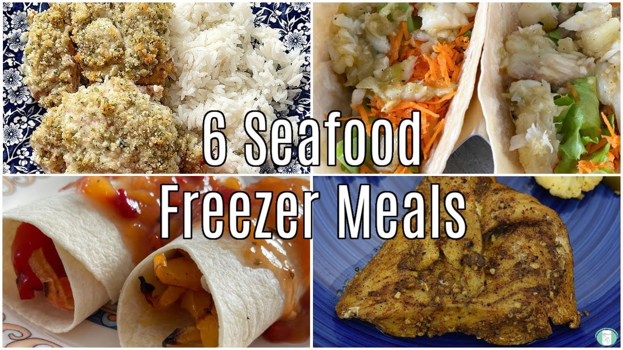 Seafood Freezer Meals