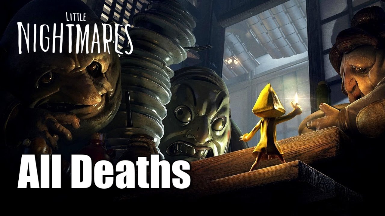 Little Nightmares — All Deaths & Captures [All stages]