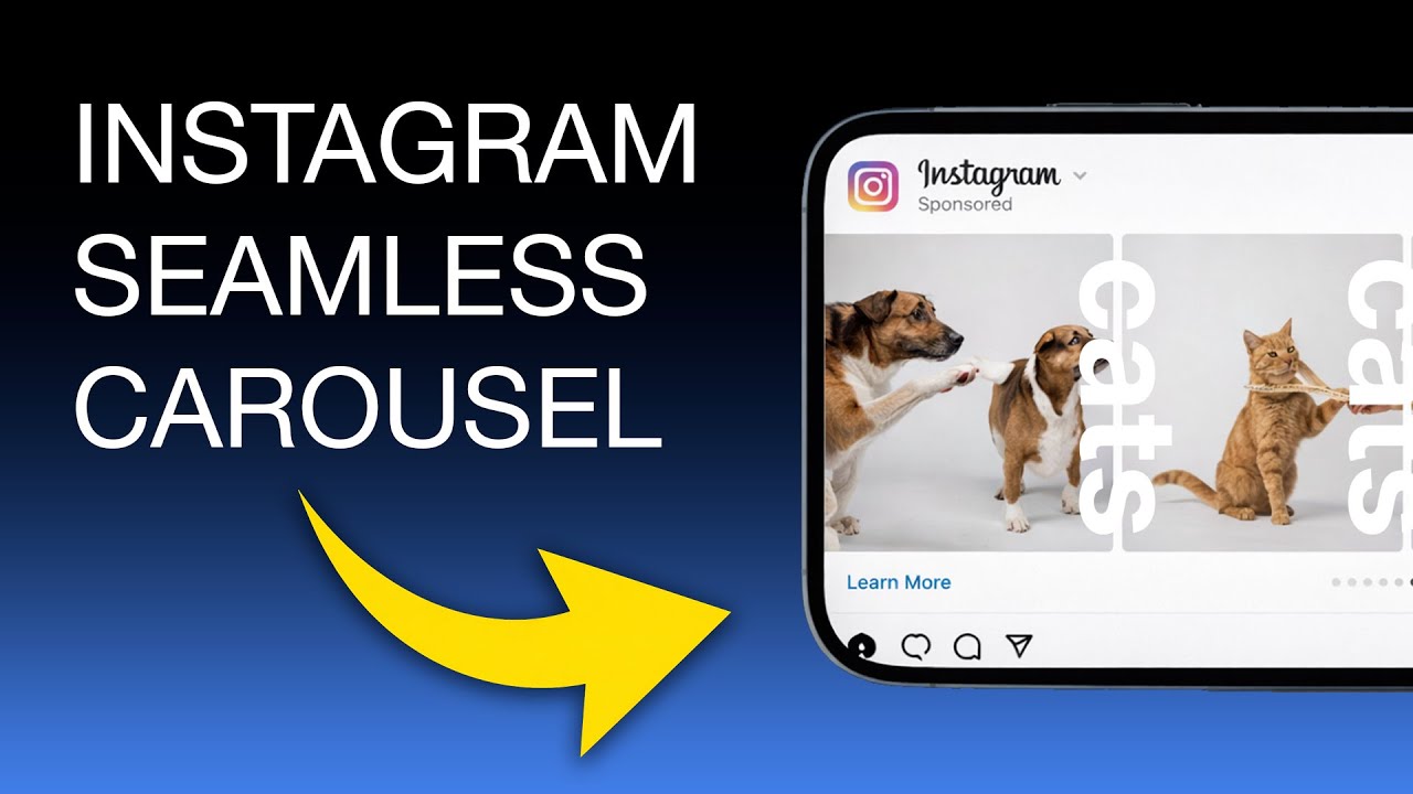 how to create a seamless instagram carousel (the right way)