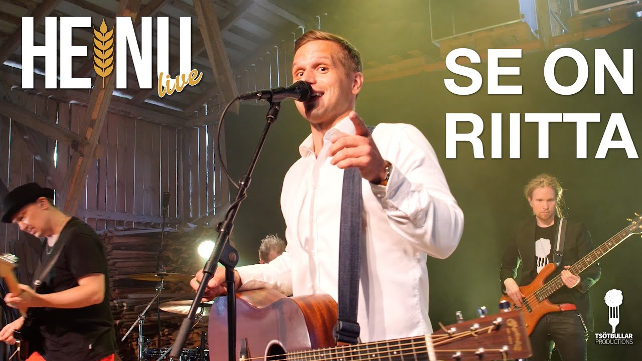 Jimmy Cola feat. Hovimuusikko Ilkka - Se on Riitta | HEINU LIVE VOL 2