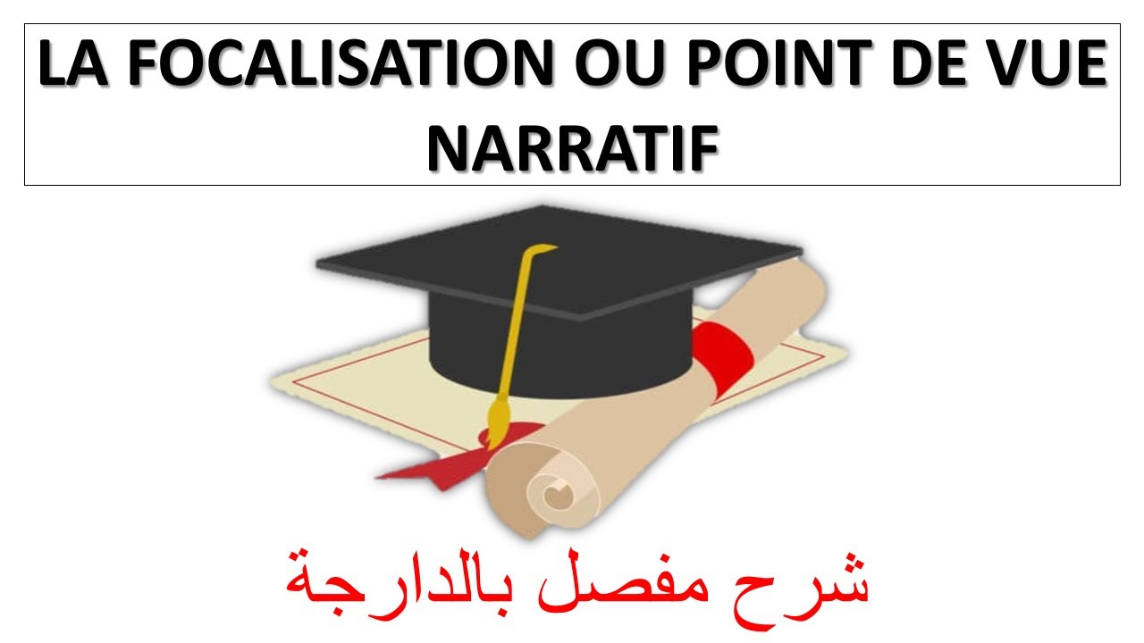 La focalisation ou point de vue narratif    درس ساهل بزااف مضيعوش النقط