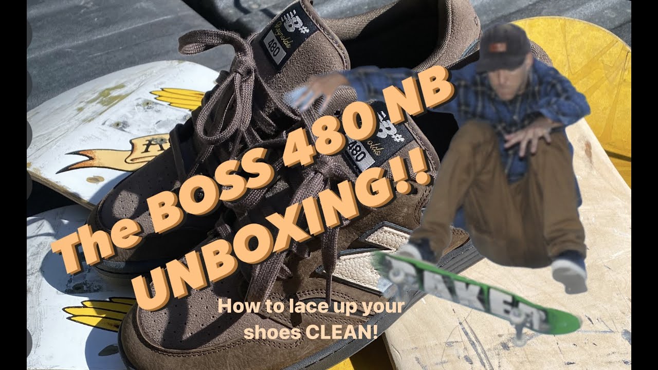 Reynolds 480 New Balance Unboxing! How to do a clean LACE UP!!
