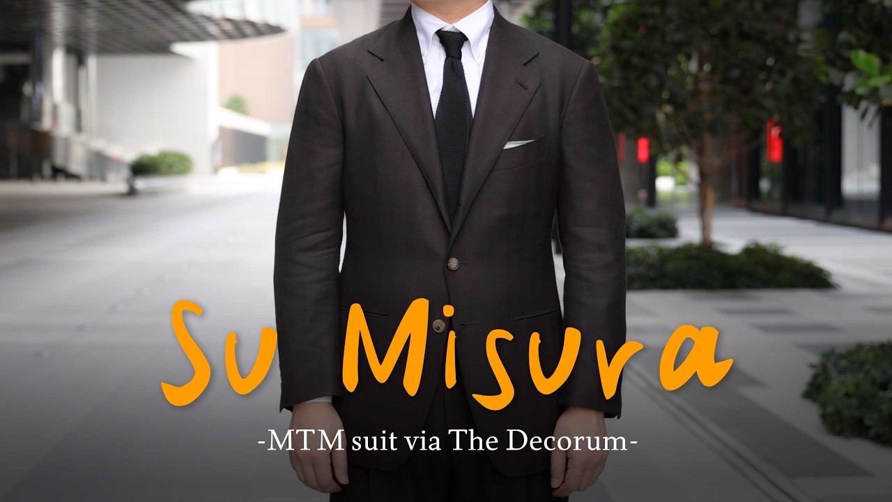 The Decorum - Su Misura ชุดสูทสั่งตัดแบบ MTM ที่น่าลอง