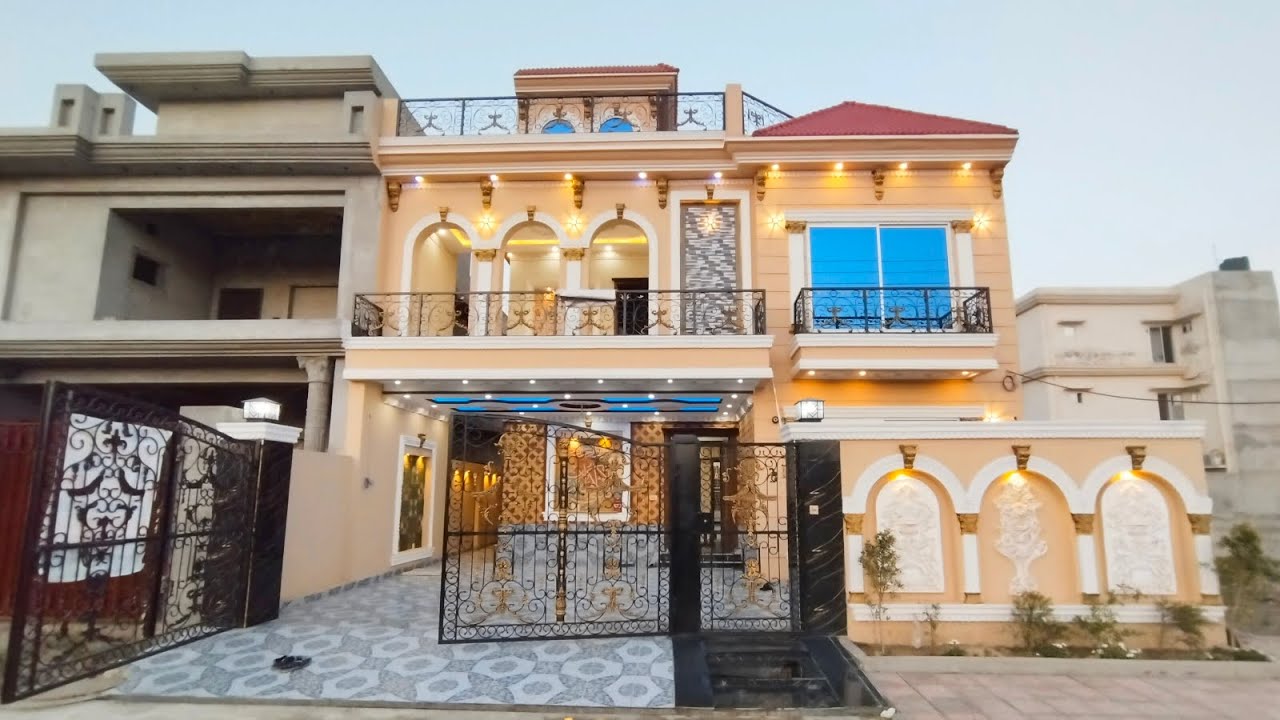 10 marla elegant design house for sale in Al Rehman Garden Phase 2 Lahore.