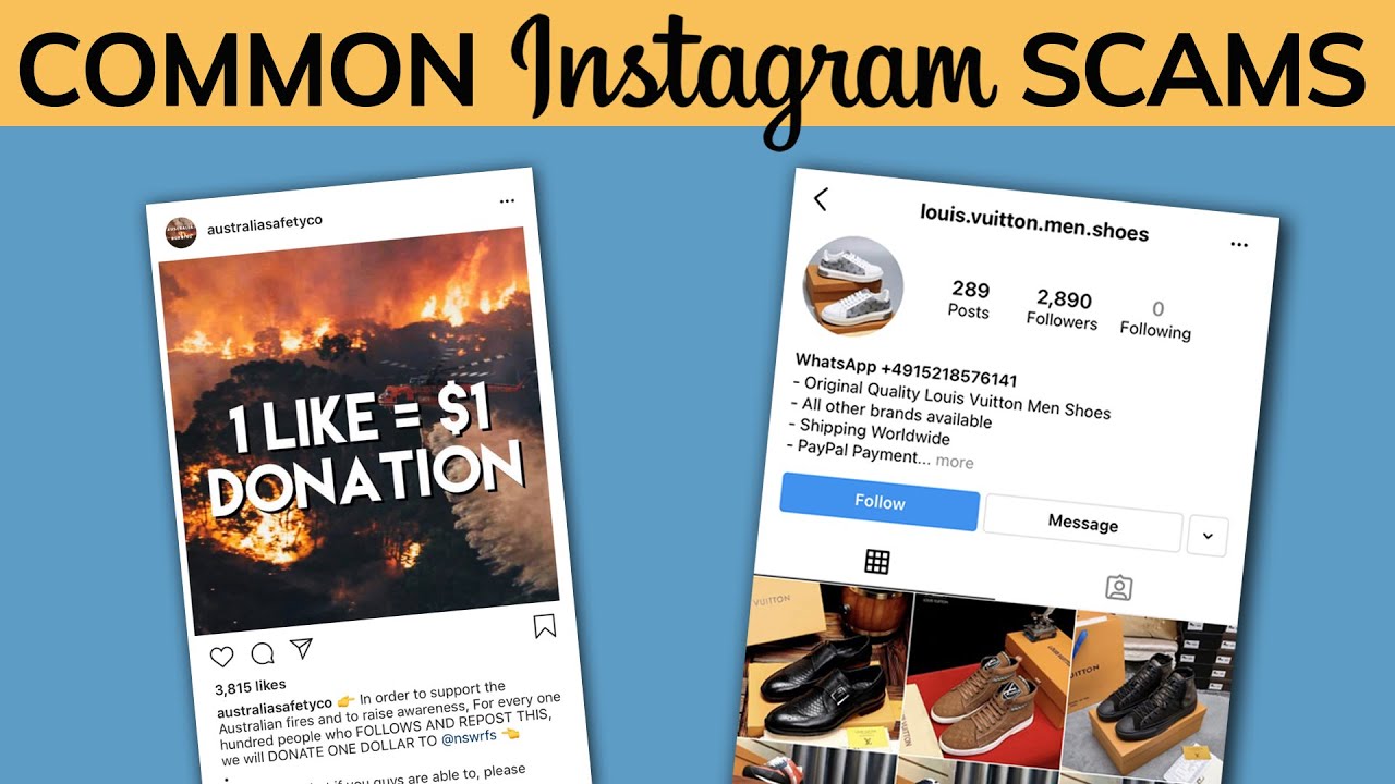 Instagram Scams!