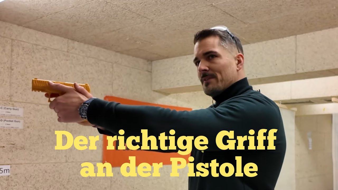 Du wirst dadurch 💯 besser sein. Der RICHTIGE GRIFF an der Pistole #kurzwaffenausbildung