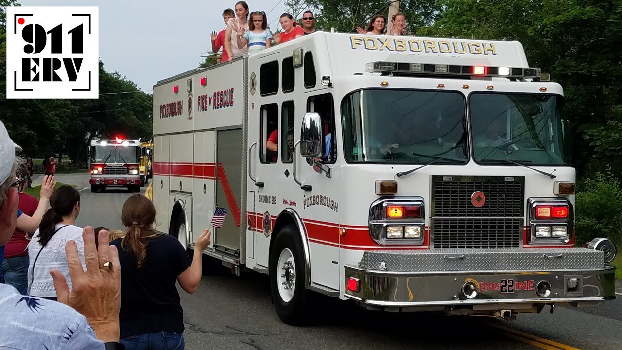 60th Walpole Night Before the 4th Fire Truck Parade (2018)
