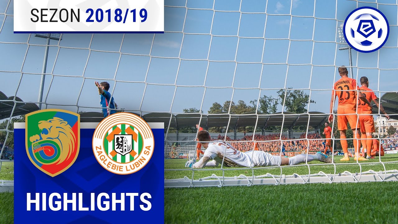 Miedź Legnica - Zagłębie Lubin 2:0 | SKRÓT | Ekstraklasa 2018/19 | 7. Kolejka
