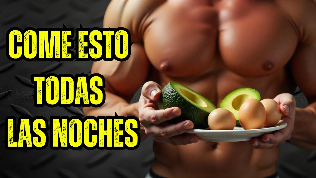 11 Alimentos que GANAN MÚSCULO Mientras Duermes