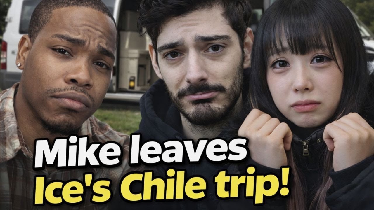 MIKE LEAVES ICE'S CHILE TRIP! #iceposeidon #mikesmalls #chile  #kickstreaming