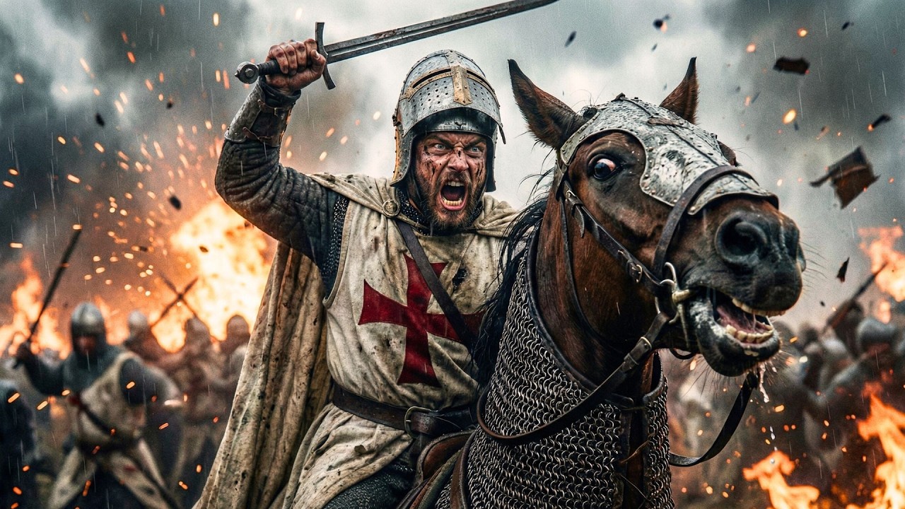 Когда 10 000 рыцарей пели «Deus Vult» | Эпический марш тамплиеров