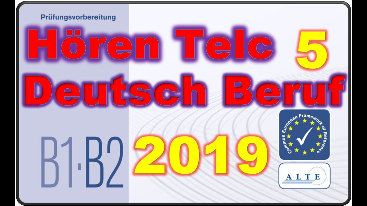 Modelltest B1-B2 Beruf Hören Deutsch