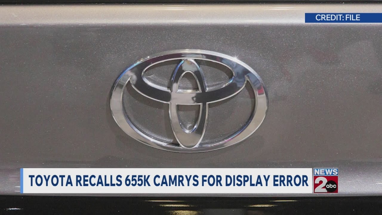 Toyota отзывает 655 тысяч автомобилей Camry