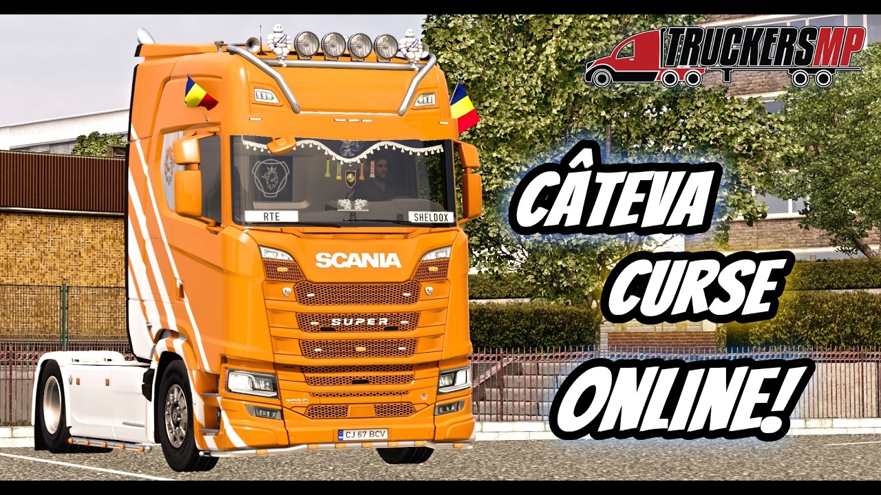 🚚Gasim cursa de 3000 kilometri catre  Lille⁉️[RO] Trans Express Hub 🛣  #truckersmp #ets2