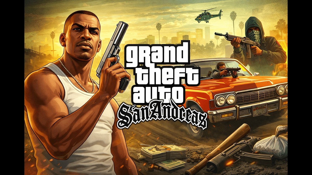 CJ Returns to Grove Street 😈 | GTA San Andreas Gameplay #1 | Hindi | GTA SA DE I @GamewithYashLive