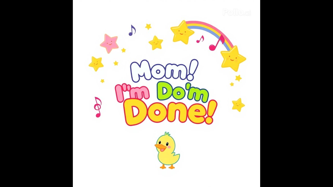🎵 NEW Kids Song! | &ldquo;Mom! I&rsquo;m Done!&rdquo; 🛁🐰 | Bath Time Fun & Giggles!