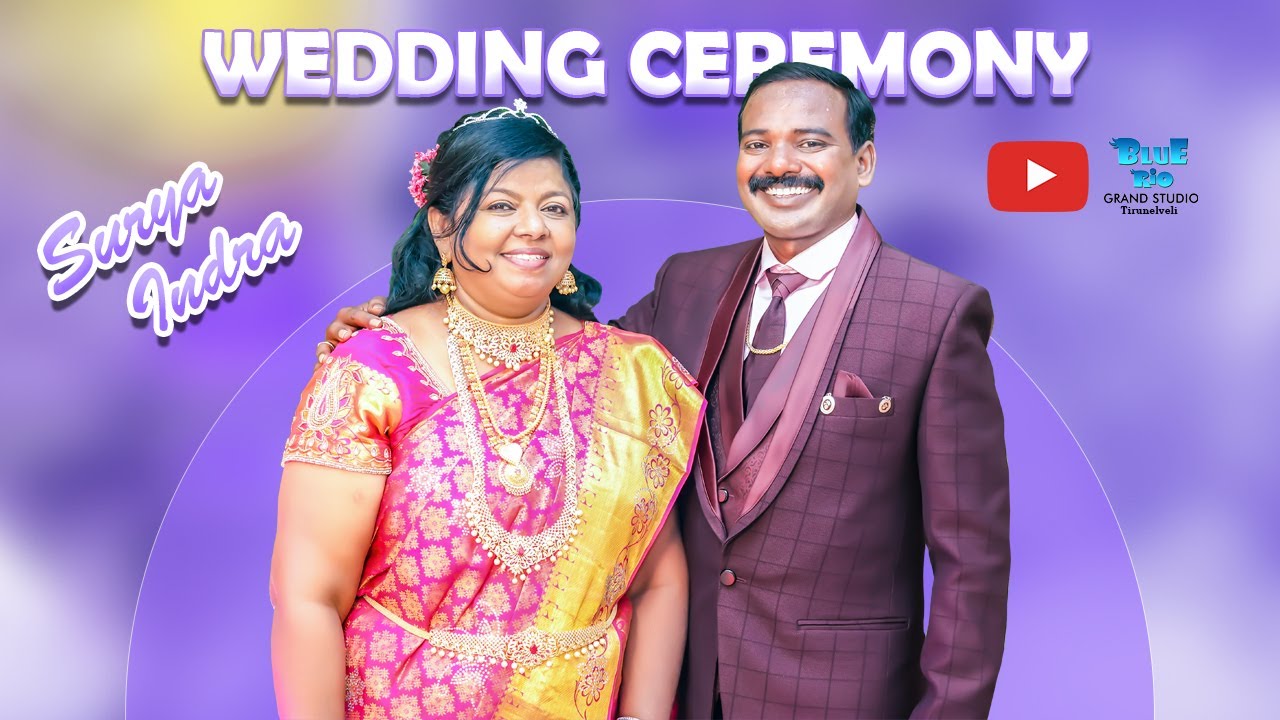 SURYA WEDS INDRA | CANDID VIDEO | BLUE RIO PRODUCTION | TIRUNELVELI