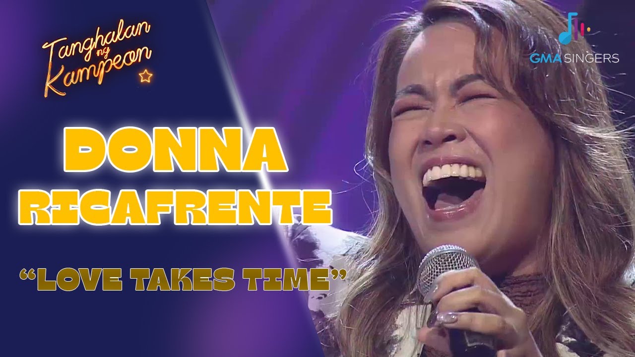 Donna Ricafrente pours her longingness into 'Love Takes Time'! | Tanghalan Ng Kampeon 3