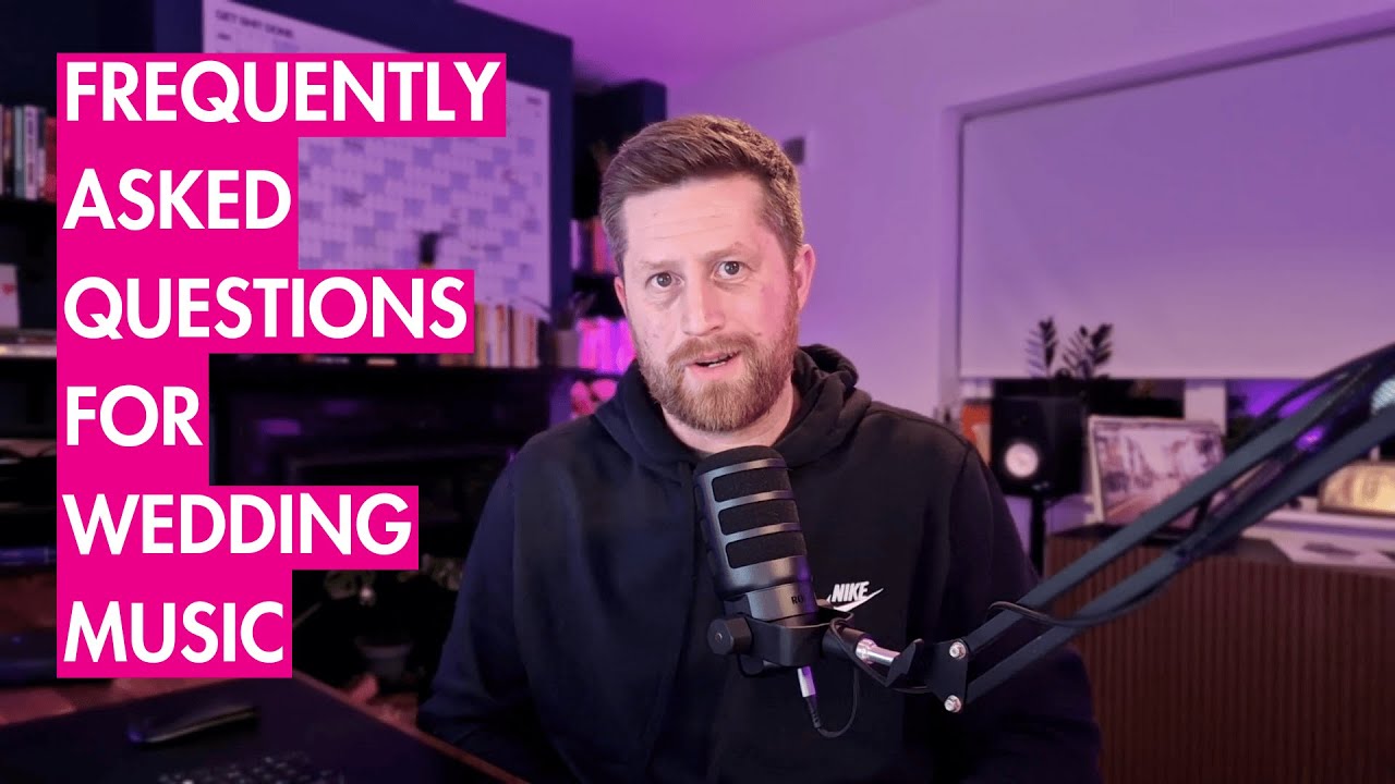 FAQs For Booking Music for Weddings