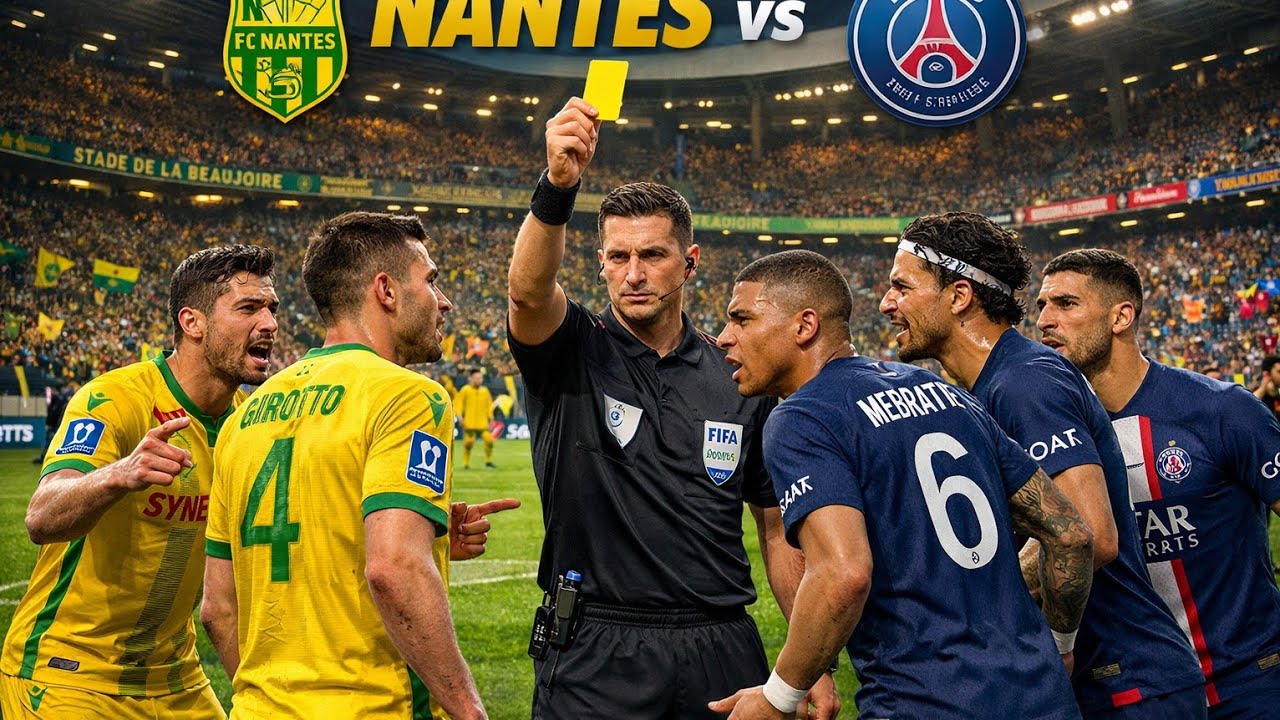 Nantes vs PSG [] Ligue 1 Mc Donald's [] 17eme Journée [] Saison PSG 2026 [] ‪‪‪‪ ‪‪‪‪‪‪‪@PSG  4K