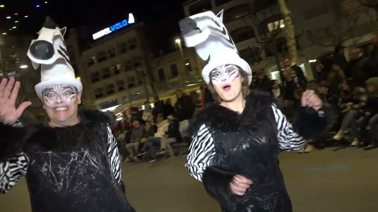 La gran rua del Carnaval de Roses 2025