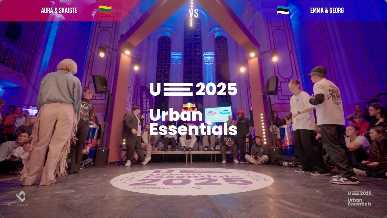 Aura & Skaistė vs Emma & Georg | Battle for the 3rd place Funk styles | Urban Essentials 2025