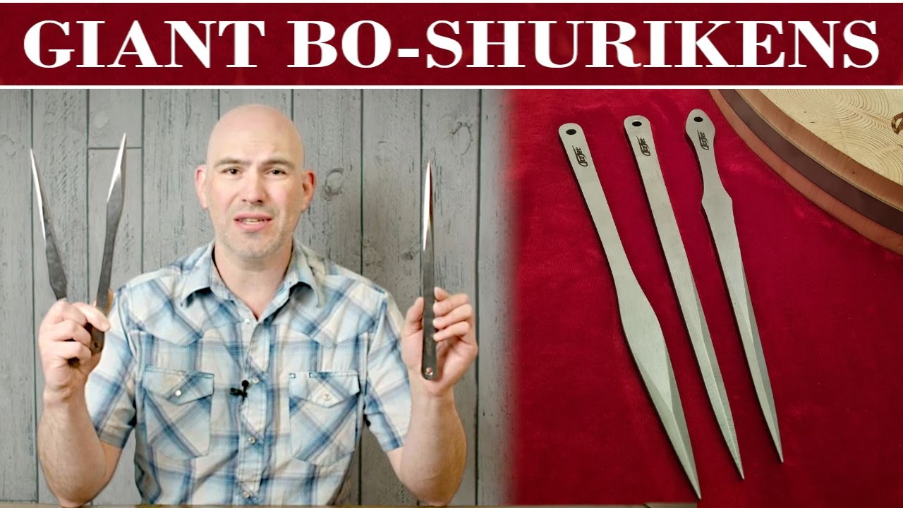 When a Knife Thrower Expert Tests the Craziest Shuriken on Earth