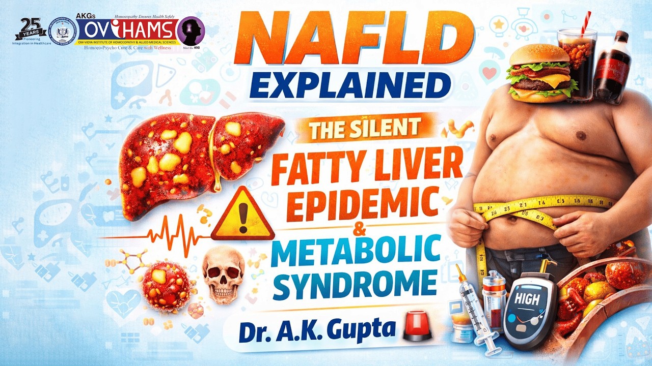 🩺 NAFLD Explained by Dr. A.K. Gupta | The Silent Fatty Liver Epidemic & Metabolic Syndrome 🚨