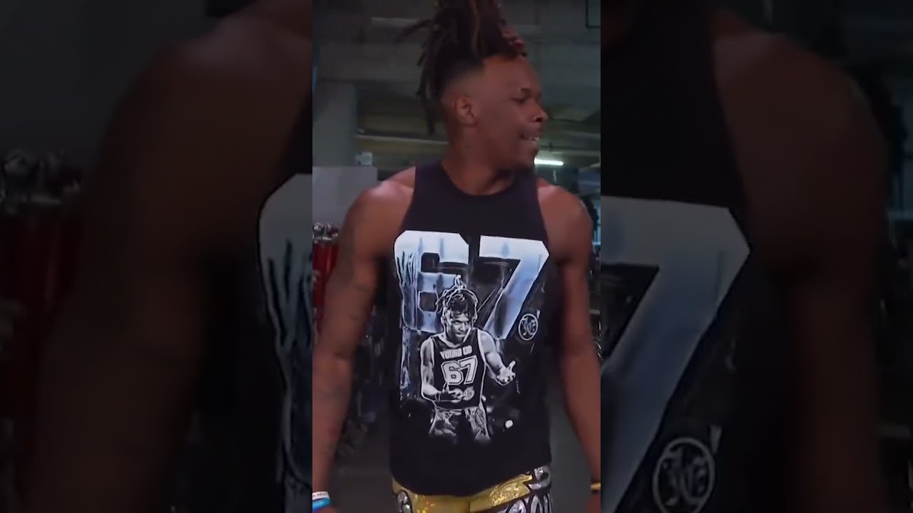 Je'Von Evans getting his lick back on The Judgment Day 💥💥💥💥💥 #WWERaw