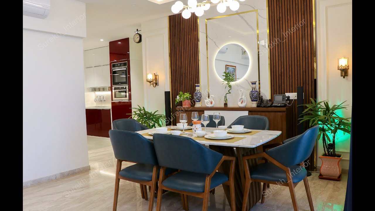 4BHK Luxury Interior | Hiranandani Estate Thane| at Rodas Enclave-By Surekh Interior