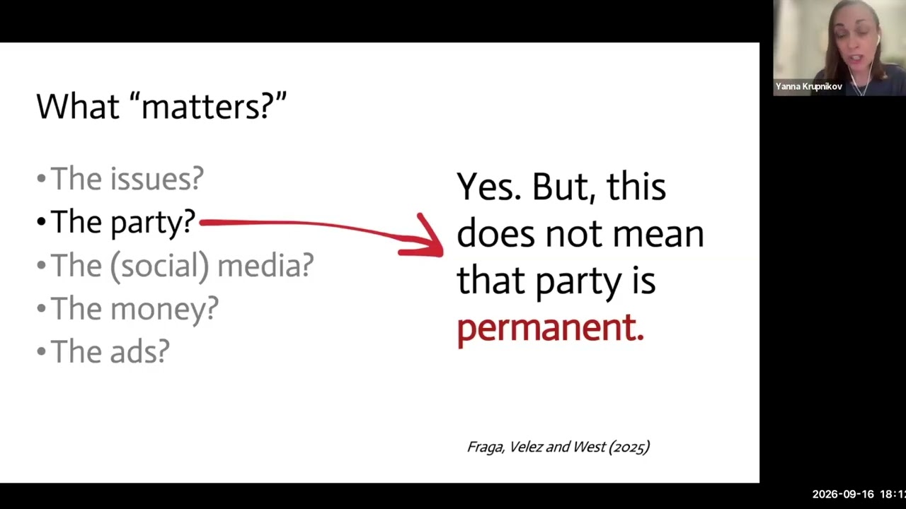 Lecture 2: The Vote: Elections, Redistricting, and Polarization