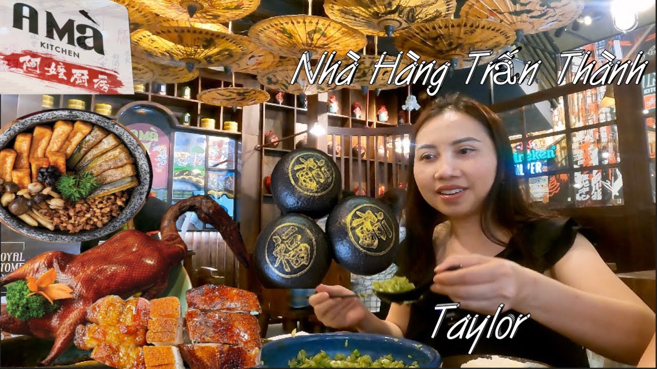 Nhà Hàng A MÀ Của MC Trấn Thành - Nhà Hàng A MÀ MC Trấn Thành Có Đắt Và Ngon Không??? - A Mà Kitchen