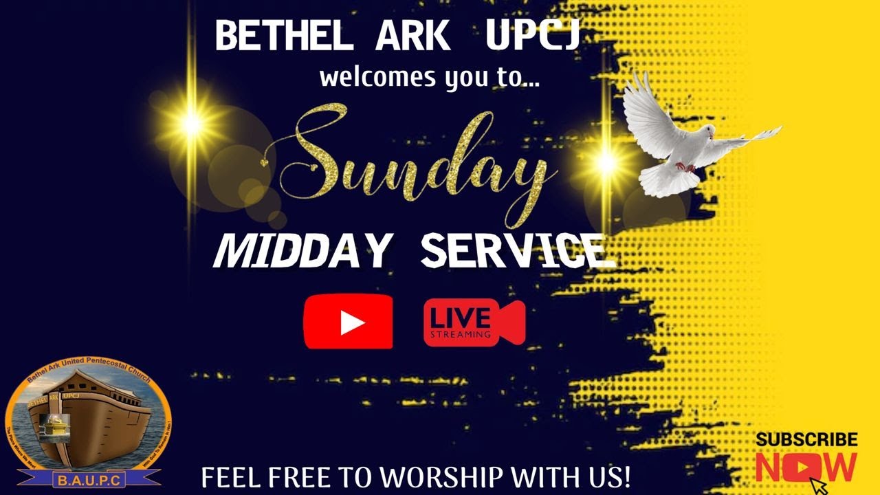 Bethel Ark UPCJ Grange Pen Sunday Morning Service (August 24, 2025)